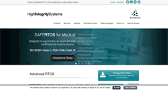 Desktop Screenshot of highintegritysystems.com